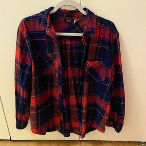 Red and Blue Flannel